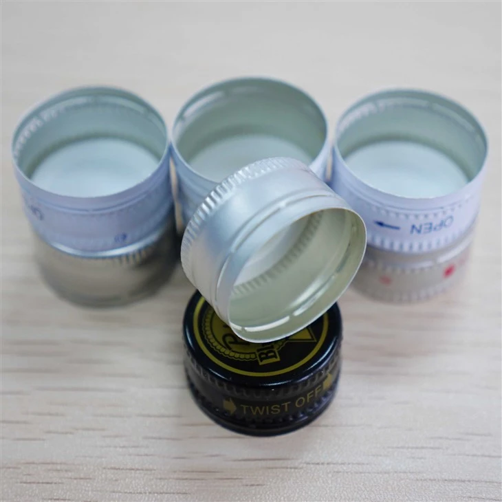 Aluminum Screw Cap 28x18 Wine 24/410 Whiskey Bottles Cap 22mm 20mm Black Closure For 1000 Ml Hand Sealer For