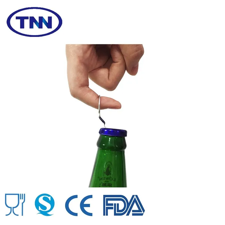 Aluminum Alloy Easy Open Ring Pull Lid For Beer Juice Milk 38mm 42mm Metal Ring Pull Bottle Cap