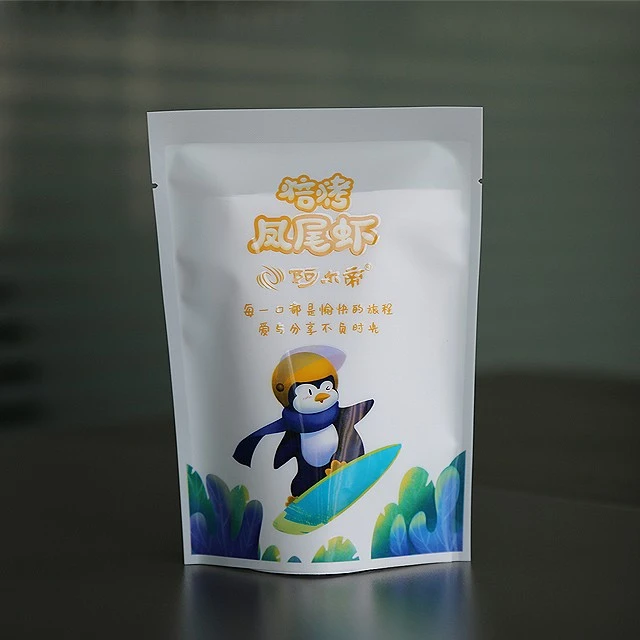 Foil Stand Up Pouch for Snacks with Tear Notch Food Packing (4)