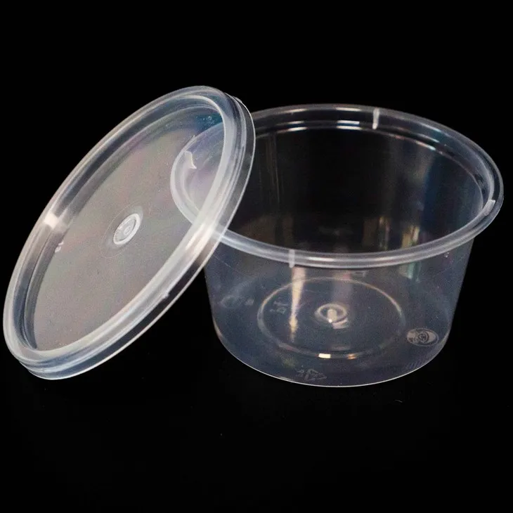 Food Grade Plastic Sauce Cups with Lids - Durable and Reusable (9)