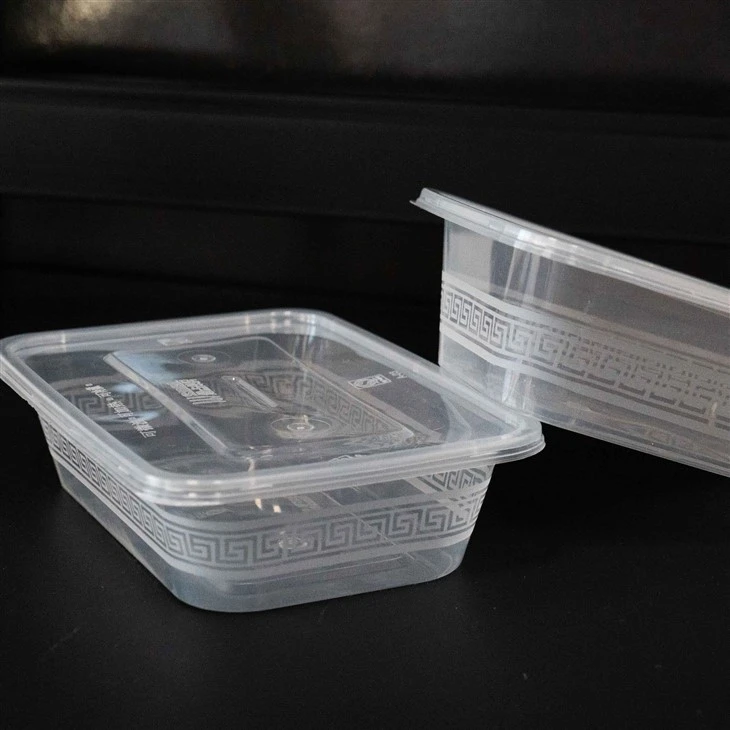 Plastic Food Containers for One-Time Use - Ideal for Disposable Cutlery (8)